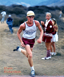 Eric races on Laguna's home course