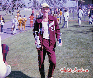 Eric with trophies