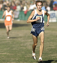 Chris Derrick winning IL state XC