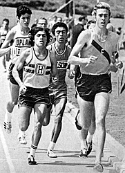 Dale Fleet leads state meet race