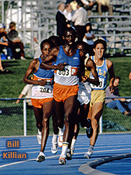 Suleiman Nyambui (UTEP) leading