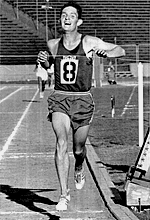 Gerry Lindgren wins Olympic Trials 10k race