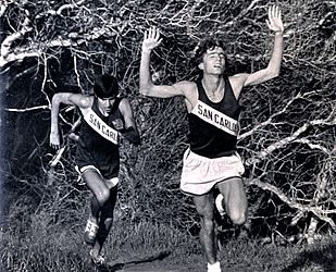 Senior teammate Matt Yeo traded wins with Kingery during the '72 XC season.