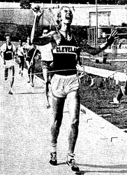 Brent Tubb (Cleveland) is a two-time CA State meet mile Champ