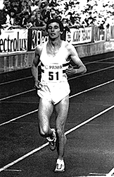 Sebastian Coe just after setting his WR at 800