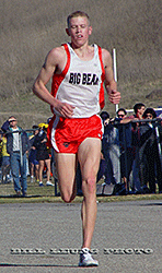 Ryan Hall Big Bear enroute to Mt. Sac Course Record