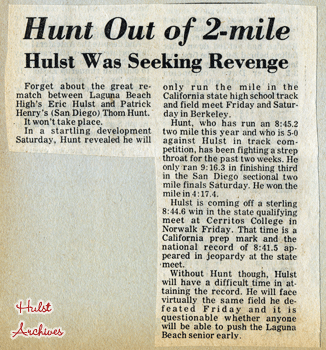Article: Hunt out of two-mile