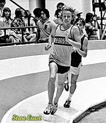 Colin McConnell Edison running indoors