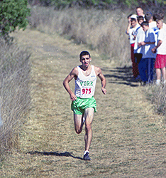 Don Sage enroute to winning the Paltine CC invite